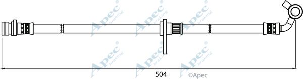 APEC BRAKING Pidurivoolik HOS3998